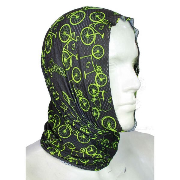 Cogote Microperforado Bicycle Amarillo Neon Multifuncional