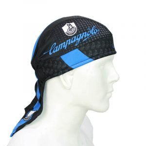 Pañoleta de Ciclismo Estampada Resortada Campg Negra