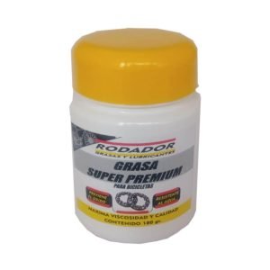 Grasa para Bicicleta Rodador Super Premium Blanca 180 Gms Tamaño Personal