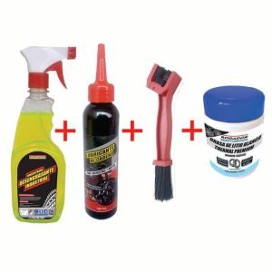 Kit Mantenimiento y Lubricación para Motocicleta