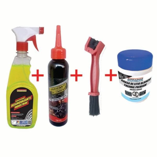 Kit Mantenimiento y Lubricación para Motocicleta