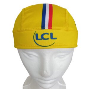 Pañoleta de Ciclismo Estampada Resortada TDF Amarilla