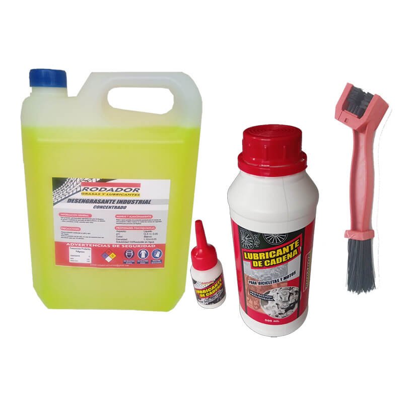 Kit Profesional Mantenimiento y Lubricación para Motocicleta